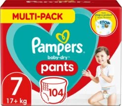 Pampers® Pampers Baby Dry Pants Luierbroekjes - Maat 7 (17+ Kg) - 104 Stuks - Multi-Pack 30 Pampers® Pampers Baby Dry Pants Luierbroekjes - Maat 7 (17+ Kg) - 104 Stuks - Multi-Pack -Winkel Voor Babyverzorgingsproducten 1200x1042 1