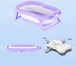 K IKIDO Babybadje - 3 In 1 Opvouwbaar - Multifunctioneel - Inclusief Badkussen - Baby Badje - Babybad - Peuterbadje - Lichtgewicht - Blauw -Winkel Voor Babyverzorgingsproducten 1200x1042 12