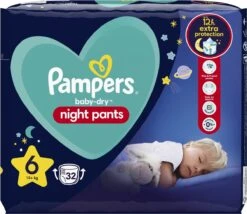 Pampers® Pampers - Night Pants - Maat 6 - Small Pack - 32 Luierbroekjes -Winkel Voor Babyverzorgingsproducten 1200x1042 9