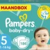 Pampers® Pampers Baby Dry Maat 5 (11-16kg) - 186 Luiers -Winkel Voor Babyverzorgingsproducten 1200x1044 2