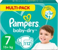 Pampers® Pampers Baby-Dry Luiers - Maat 7 (+15 Kg) - 112 Stuks - Multi-Pack -Winkel Voor Babyverzorgingsproducten 1200x1045 5