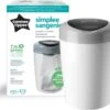 Tommee Tippee Simplee Sangenic Luieremmer, Milieuvriendelijker Systeem, Inclusief 1 Navulcassette Met Duurzaam Geproduceerde Antibacteriële GREENFILM, Grijs -Winkel Voor Babyverzorgingsproducten 1200x1059 1