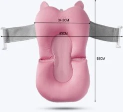 Babybadje - Peuterbadje - Opvouwbaar - Incl. Baby Badkussen - 84 Cm Lang - 0 Tot 3 Jaar - Roze 15 Babybadje - Peuterbadje - Opvouwbaar - Incl. Baby Badkussen - 84 Cm Lang - 0 Tot 3 Jaar - Roze -Winkel Voor Babyverzorgingsproducten 1200x1093 2