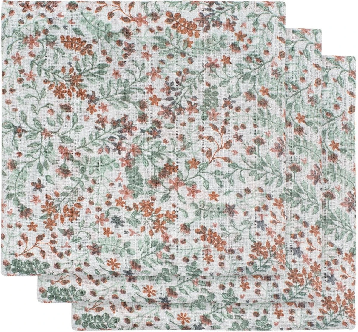 Jollein Hydrofiel Multidoek Snake 70x70cm - Pale Pink - 3 Stuks 15 Jollein Hydrofiel Multidoek Snake 70x70cm - Pale Pink - 3 Stuks - Afbeelding 13