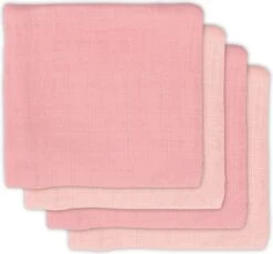 Jollein Hydrofiele Doek Small 70x70cm Bamboe Katoen - Pale Pink - 4 Stuks -Winkel Voor Babyverzorgingsproducten 1200x1115 2