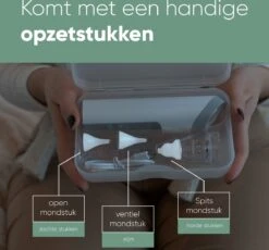 AQUILA Elektrische Neusreiniger Voor Baby En Kinderen - Neuszuiger Baby - Neuspeer - Vrij Van BPA - Oplaadbaar - 3 Standen, Muziek En Licht Voor Afleiding -Winkel Voor Babyverzorgingsproducten 1200x1118 5
