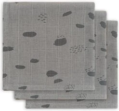 Jollein Hydrofiel Multidoek Spot 70x70cm - Storm Grey - 3 Stuks -Winkel Voor Babyverzorgingsproducten 1200x1119 5