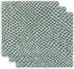 Jollein Hydrofiel Multidoek Snake 70x70cm - Ash Green - 3 Stuks -Winkel Voor Babyverzorgingsproducten 1200x1119 6