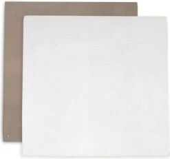 Jollein Hydrofiele Doek Large Bamboe Katoen 115x115cm Biscuit/Ivory - 2 Stuks -Winkel Voor Babyverzorgingsproducten 1200x1120 2
