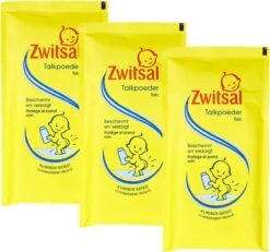 Zwitsal Talkpoeder Navulling 3 X 100 Gr