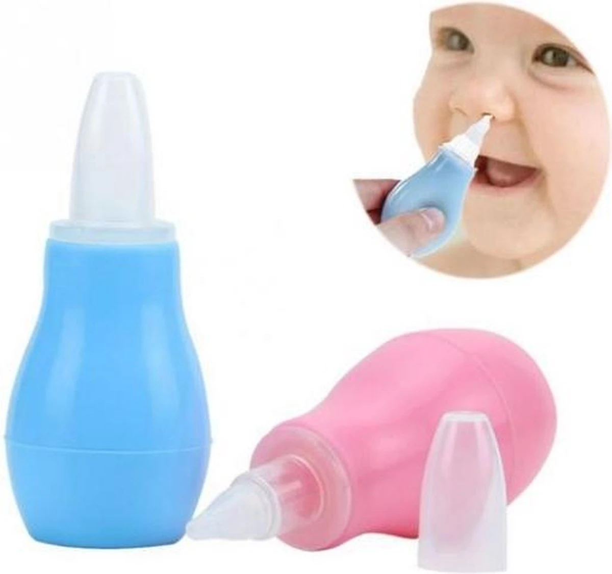 Neus Reiniger Voor Baby's - Neus Cleaner Blauw 3 Neus Reiniger Voor Baby's - Neus Cleaner Blauw