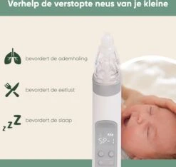 AQUILA Elektrische Neusreiniger Voor Baby En Kinderen - Neuszuiger Baby - Neuspeer - Vrij Van BPA - Oplaadbaar - 3 Standen, Muziek En Licht Voor Afleiding -Winkel Voor Babyverzorgingsproducten 1200x1136 7