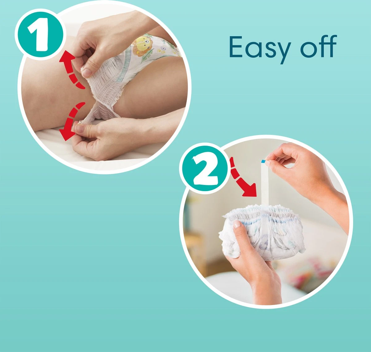 Pampers® Pampers Baby-Dry Luierbroekjes - Maat 8 (19kg+) - 96 Stuks - Multi-Pack 5 Pampers® Pampers Baby-Dry Luierbroekjes - Maat 8 (19kg+) - 96 Stuks - Multi-Pack - Afbeelding 3