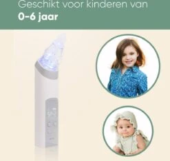 AQUILA Elektrische Neusreiniger Voor Baby En Kinderen - Neuszuiger Baby - Neuspeer - Vrij Van BPA - Oplaadbaar - 3 Standen, Muziek En Licht Voor Afleiding -Winkel Voor Babyverzorgingsproducten 1200x1139 4