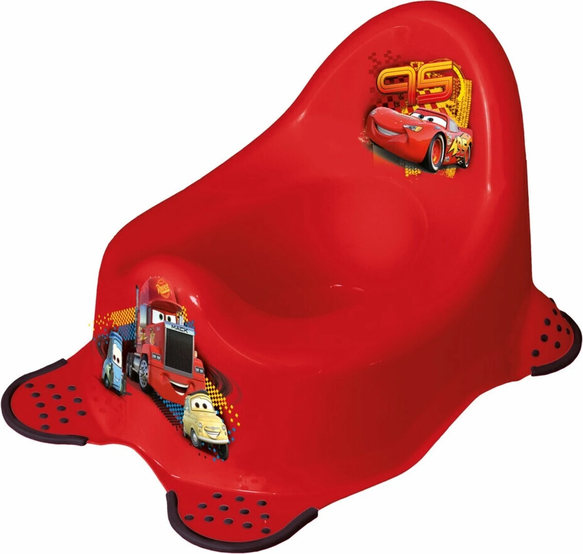 Keeeper Cars Plaspotje - Rood 3 Keeeper Cars Plaspotje - Rood