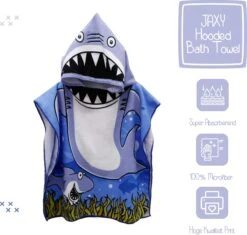 JAXY Badcape Baby - Badcape - Baby Badjas - Omslagdoek - Omslagdoek - Baby Handdoek Met Capuchon - Strandhanddoek - Badponcho - Poncho Handdoek - Microfiber - 60x90cm - Haai 10 JAXY Badcape Baby - Badcape - Baby Badjas - Omslagdoek - Omslagdoek - Baby Handdoek Met Capuchon - Strandhanddoek - Badponcho - Poncho Handdoek - Microfiber - 60x90cm - Haai -Winkel Voor Babyverzorgingsproducten 1200x1144 3
