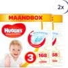 Huggies Luiers - Maat 3 (4 Tot 9 Kg) - 336 Stuks (6x56) - Voordeelverpakking
