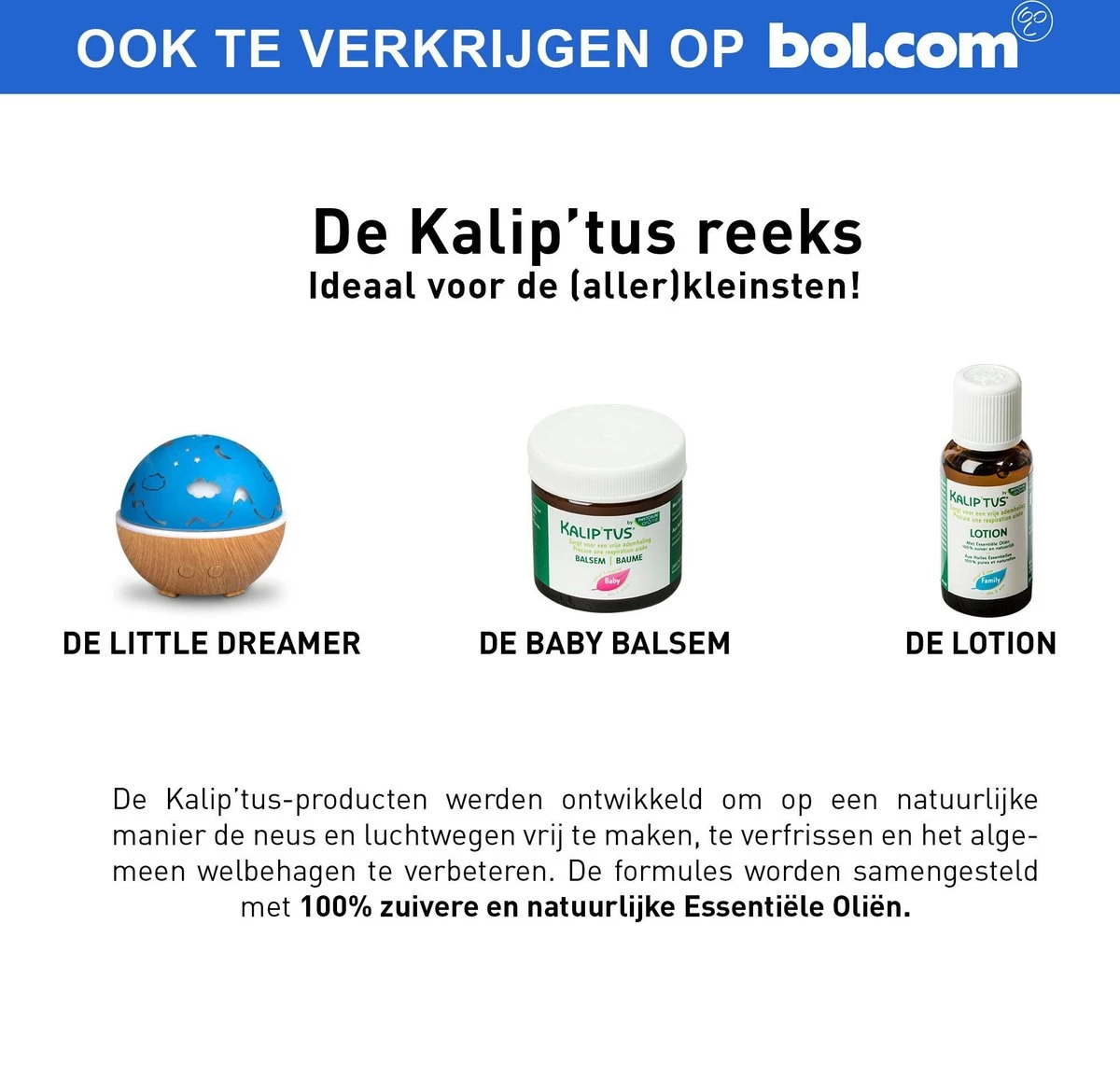 Kalip’tus Baby Balsem Met Essentiële Olie – Vrije Ademhaling 50ml 5 Kalip’tus Baby Balsem Met Essentiële Olie – Vrije Ademhaling 50ml - Afbeelding 3