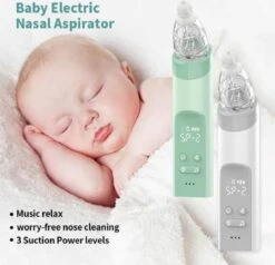 Merkloos Neusreininger Baby – Elektrische Neuszuiger – Neus Aspirator Met USB – Neuspeer & Blackhead Remover – Snotverwijderaar – Snoetenpoetser Peuter -Winkel Voor Babyverzorgingsproducten 1200x1156 4