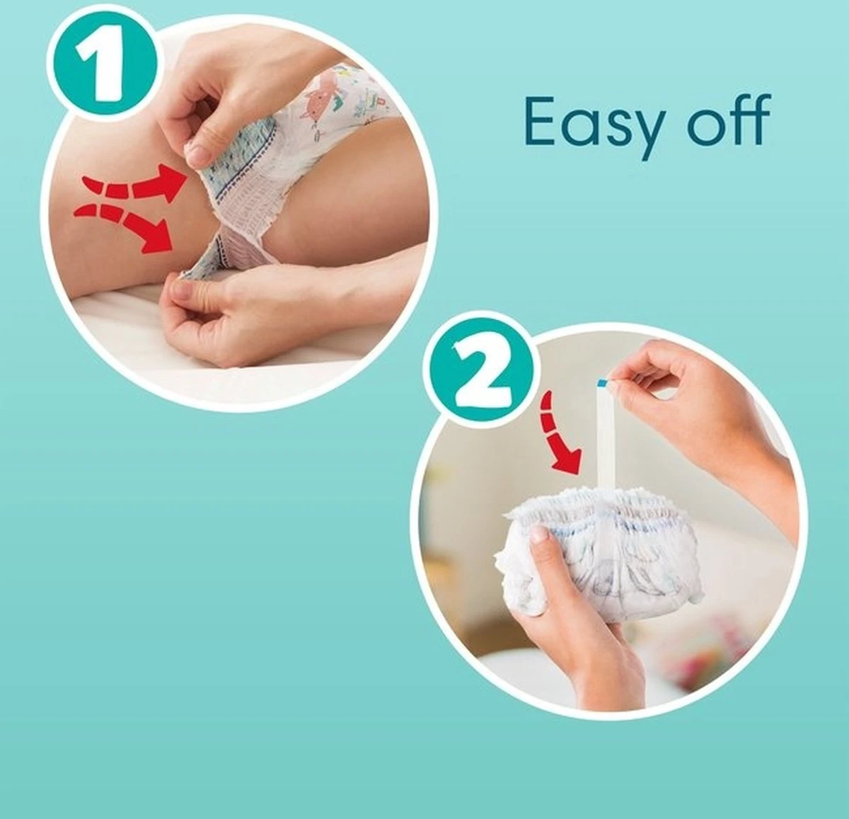 Pampers® Pampers Premium Protection Pants Luierbroekjes - Maat 6 (15+kg) - 60 Stuks 5 Pampers® Pampers Premium Protection Pants Luierbroekjes - Maat 6 (15+kg) - 60 Stuks - Afbeelding 3