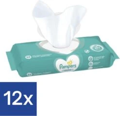 Pampers® Pampers Billendoekjes Sensitive Navulpak - 12 X 52 Doekjes -Winkel Voor Babyverzorgingsproducten 1200x1161