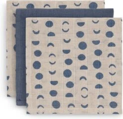 Jollein Hydrofiel Multidoek 70x70cm - Moonlight - 3 Stuks -Winkel Voor Babyverzorgingsproducten 1200x1166 3