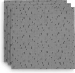 Jollein Hydrofiel Multidoek Spot 70x70cm - Storm Grey - 3 Stuks -Winkel Voor Babyverzorgingsproducten 1200x1166 5