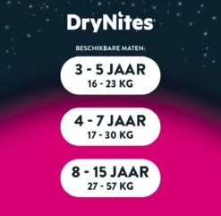 DryNites® 8-15 Meisje 10 Stuks -Winkel Voor Babyverzorgingsproducten 1200x1169 2