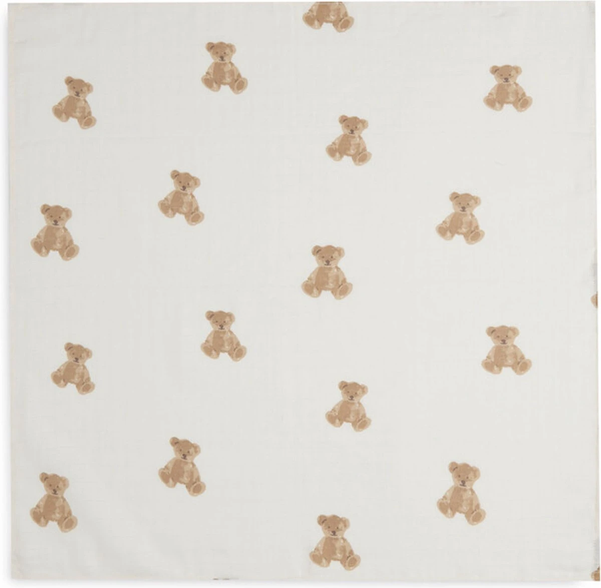 Jollein Hydrofiele Doek Small 70x70cm Teddy Bear - 3 Stuks 9 Jollein Hydrofiele Doek Small 70x70cm Teddy Bear - 3 Stuks - Afbeelding 7