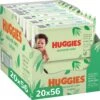Huggies Billendoekjes - Natural Care - 20 X 56 Stuks – 1.120 Doekjes