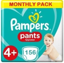 Pampers® Pampers Baby Dry Pants Maat 4+ - 156 Luierbroekjes Maandbox 5 Pampers® Pampers Baby Dry Pants Maat 4+ - 156 Luierbroekjes Maandbox -Winkel Voor Babyverzorgingsproducten 1200x1182