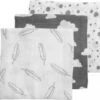 Meyco Clouds/Dots/Feathers Hydrofiele Doeken - 3-pack - Grey - 70x70cm -Winkel Voor Babyverzorgingsproducten 1200x1185 7
