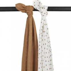 Meyco Mini Panther Swaddle - 2-pack - Toffee - 120x120cm 14 Meyco Mini Panther Swaddle - 2-pack - Toffee - 120x120cm -Winkel Voor Babyverzorgingsproducten 1200x1192 5