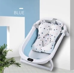 Babybadje - Laychee - Gratis Kussen - 4 In 1 - Peuterbadje - Opvouwbaar - Thermometer - Lichtgewicht - Inklapbaar - Blauw 7 Babybadje - Laychee - Gratis Kussen - 4 In 1 - Peuterbadje - Opvouwbaar - Thermometer - Lichtgewicht - Inklapbaar - Blauw -Winkel Voor Babyverzorgingsproducten 1200x1195 13