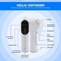 Young Star Baby - Elektrische Neusreiniger Baby - Neuszuiger Met USB - Neuspeer - Neusdouche - Snotverwijderaar -Winkel Voor Babyverzorgingsproducten 1200x1195 17