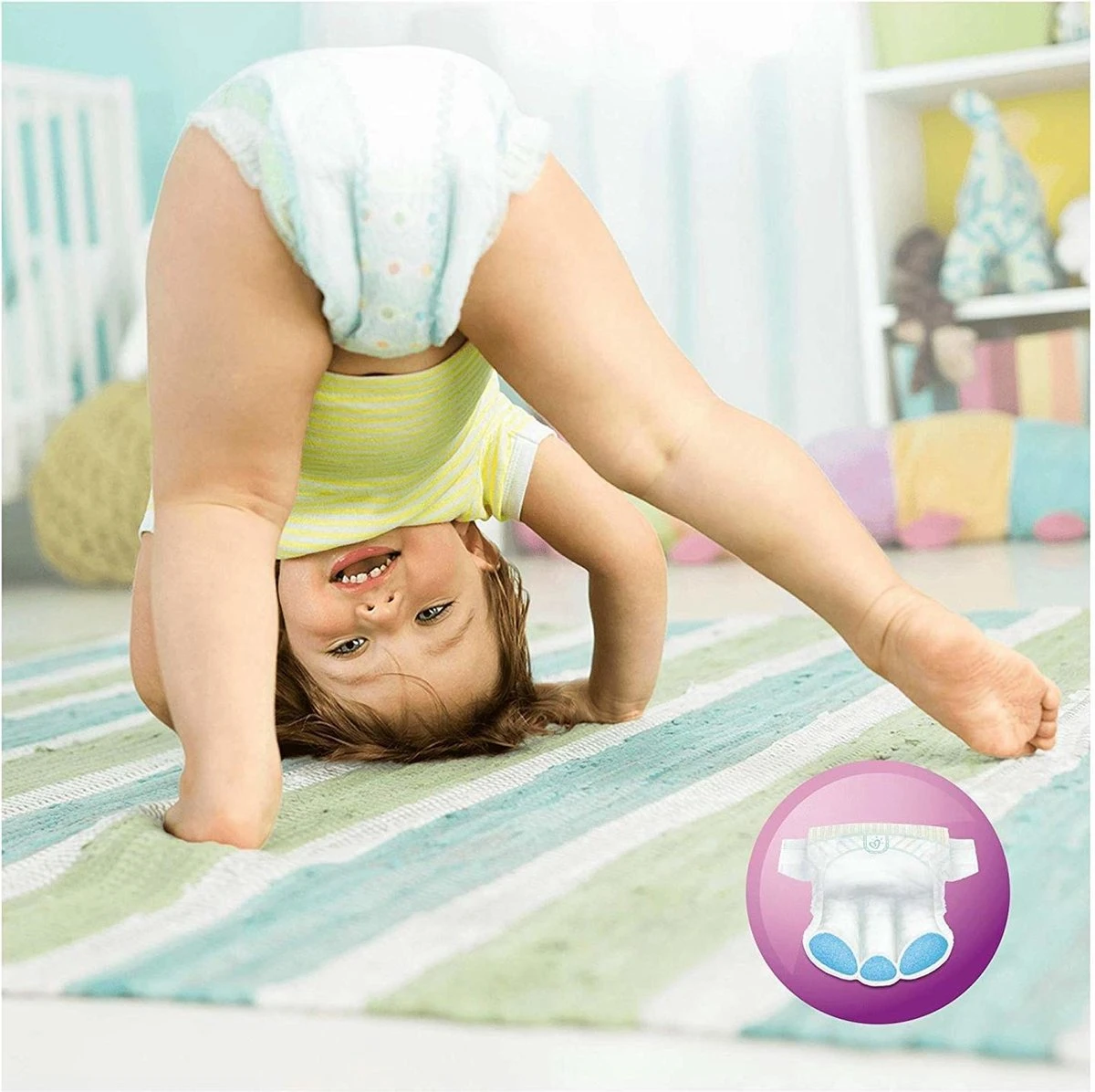 Pampers® Pampers Active Fit Maat 3 Jumbopak 62 Stuks 5 Pampers® Pampers Active Fit Maat 3 Jumbopak 62 Stuks - Afbeelding 3