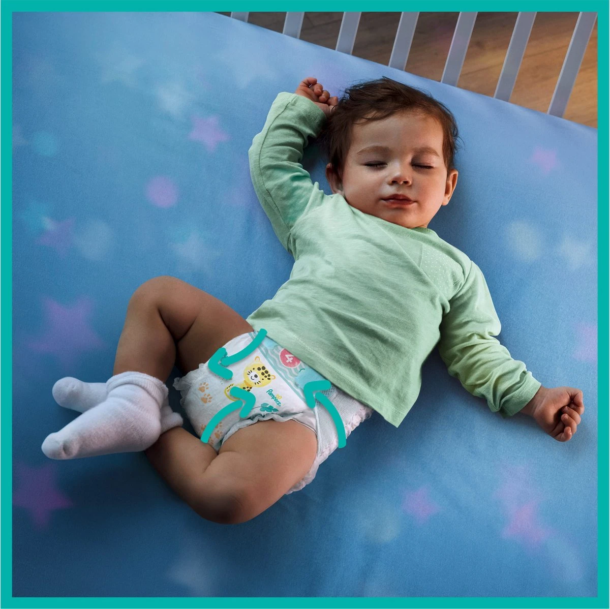 Pampers® Pampers Baby Dry Luiers Maat 8 (17 Kg+) 100 Stuks - Multi-Pack 8 Pampers® Pampers Baby Dry Luiers Maat 8 (17 Kg+) 100 Stuks - Multi-Pack - Afbeelding 6