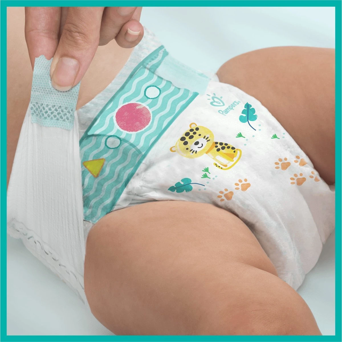 Pampers® Pampers Baby-Dry Luiers - Maat 7 (+15 Kg) - 124 Stuks - Maandbox 5 Pampers® Pampers Baby-Dry Luiers - Maat 7 (+15 Kg) - 124 Stuks - Maandbox - Afbeelding 3