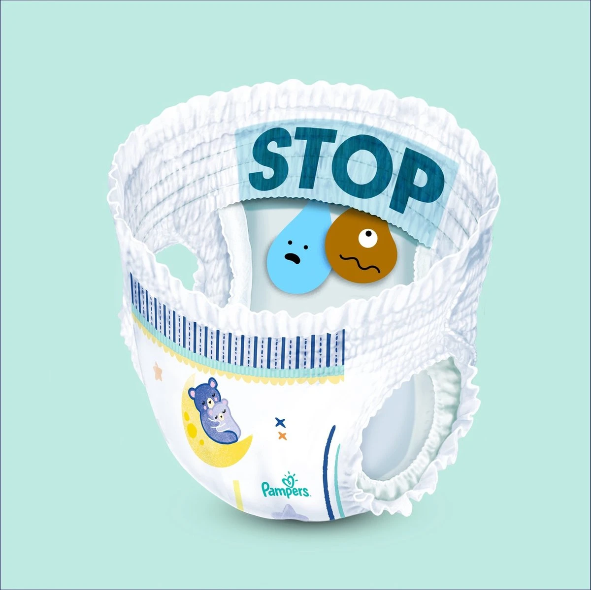 Pampers® Pampers - Night Pants - Maat 6 - Mega Pack - 64 Luierbroekjes 6 Pampers® Pampers - Night Pants - Maat 6 - Mega Pack - 64 Luierbroekjes - Afbeelding 4