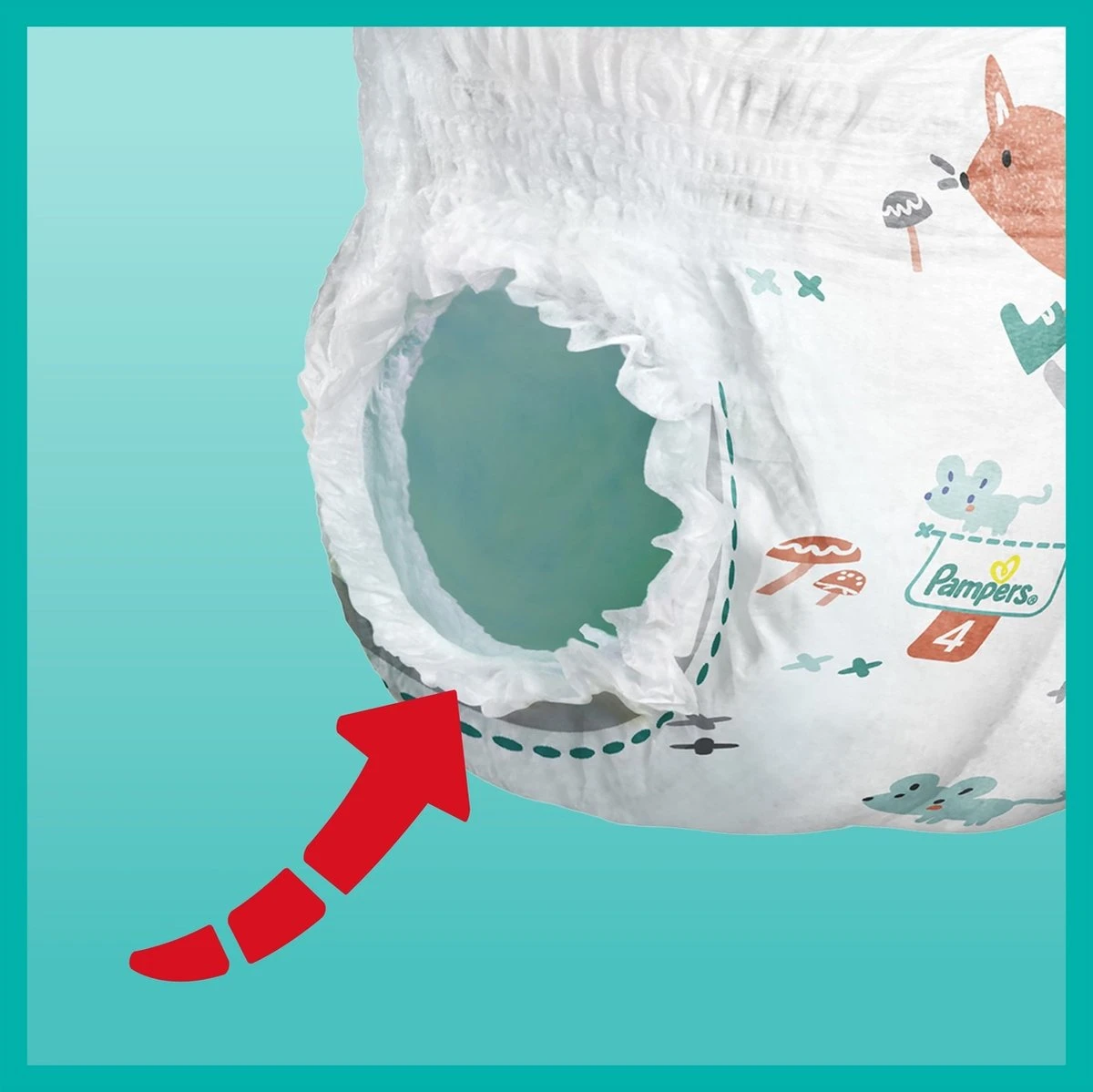 Pampers® Pampers Premium Protection Pants Luierbroekjes - Maat 6 (15+kg) - 60 Stuks 6 Pampers® Pampers Premium Protection Pants Luierbroekjes - Maat 6 (15+kg) - 60 Stuks - Afbeelding 4