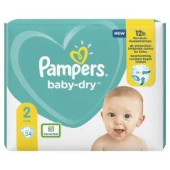 Pampers® Pampers Baby-Dry - Maat 2 (4-8kg) - 34 Luiers -Winkel Voor Babyverzorgingsproducten 1200x1200 1011