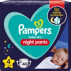 Pampers® Pampers - Night Pants - Maat 4 - Mega Pack - 80 Luierbroekjes -Winkel Voor Babyverzorgingsproducten 1200x1200 1109