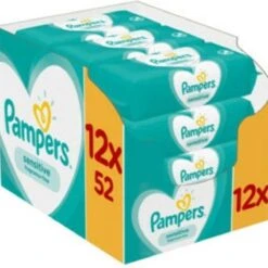 Pampers® Pampers Billendoekjes Sensitive Navulpak - 12 X 52 Doekjes -Winkel Voor Babyverzorgingsproducten 1200x1200 116