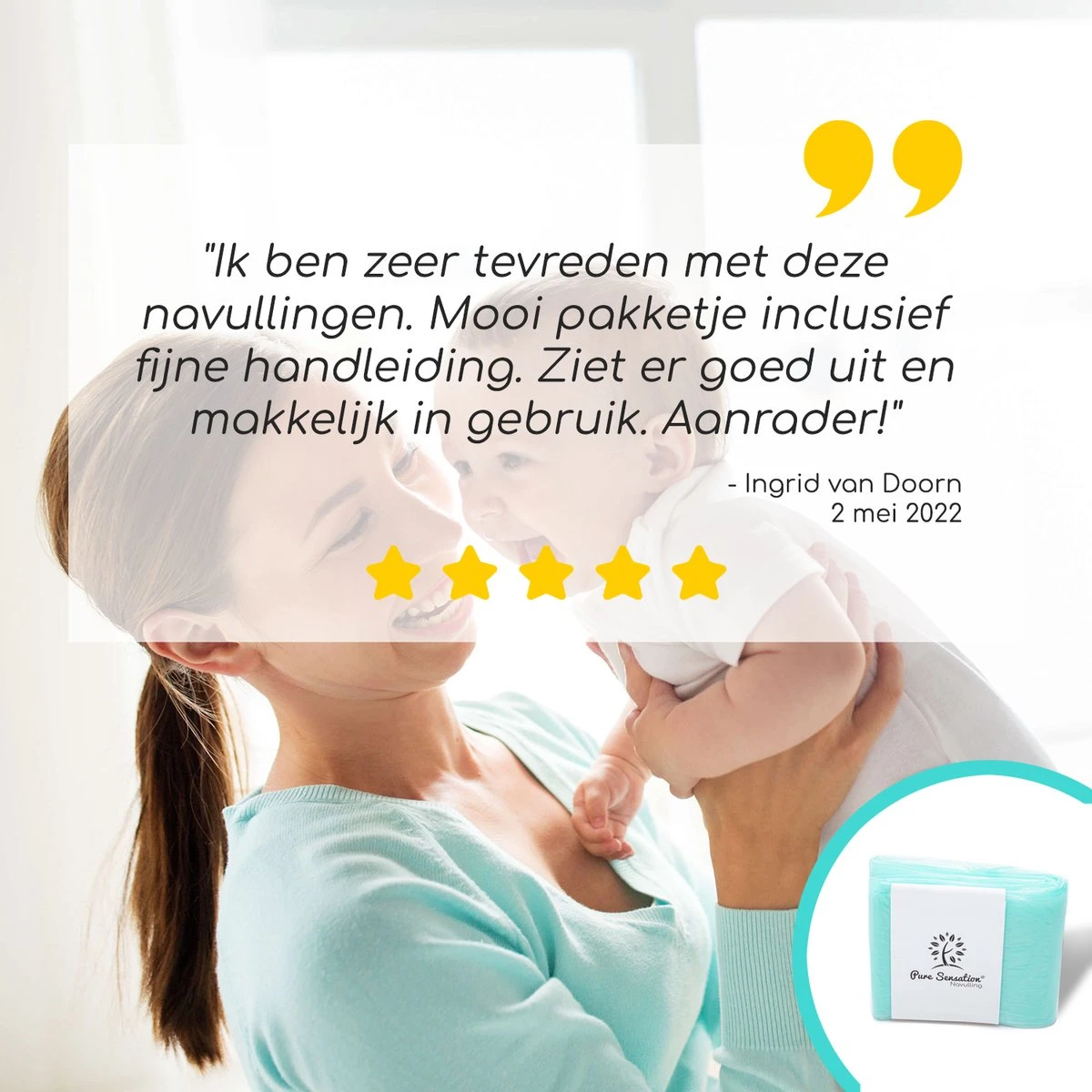 Pure Sensation Luieremmer Navulling - 15/16 Liter - 6 Stuks 11 Pure Sensation Luieremmer Navulling - 15/16 Liter - 6 Stuks - Afbeelding 9