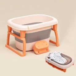 Babybadje - Inklapbaar Bad - Bad Baby - Met Badkruk - Zitbad - Bath Bucket - Opvouwbaar Bad Kinderen - Baby Badje - Opvouwbaar Bad Baby - Opvouwbaar Bad - Baby Badkussen -Winkel Voor Babyverzorgingsproducten 1200x1200 1255