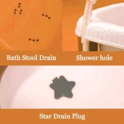 FOXSPORT Babybadje - Inklapbaar Bad - Bad Baby - Zitbad - Bath Bucket - Opvouwbaar Bad Kinderen - Baby Badje - Opvouwbaar Bad Baby - Opvouwbaar Bad - Baby Badkussen - Oranje -Winkel Voor Babyverzorgingsproducten 1200x1200 1303