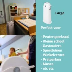 Luieremmer Large Zilver - Groot - Zonder Navulling - Geschikt Voor Pampers En Huggies - Stoma -Winkel Voor Babyverzorgingsproducten 1200x1200 1335