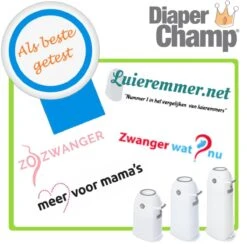 Luieremmer Large Zilver - Groot - Zonder Navulling - Geschikt Voor Pampers En Huggies - Stoma -Winkel Voor Babyverzorgingsproducten 1200x1200 1337