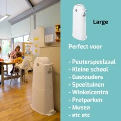 Luieremmer Large Zilver - Groot - Zonder Navulling - Geschikt Voor Pampers En Huggies - Stoma -Winkel Voor Babyverzorgingsproducten 1200x1200 1339