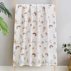 Hydrofiele Doek XL - 120x120 Cm - Inbakerdoek - Forest Animals - Swaddle Doek Groot - Hydrofiele Luier -Winkel Voor Babyverzorgingsproducten 1200x1200 1509